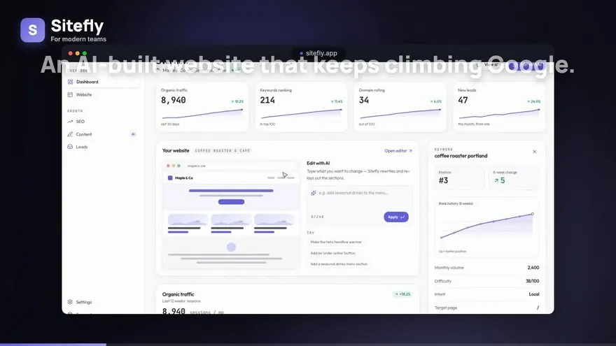 Uzman Web Abonelik tanıtım sayfası: yapay zekâyla kurulan ve arama görünürlüğü izlenen web sitesi